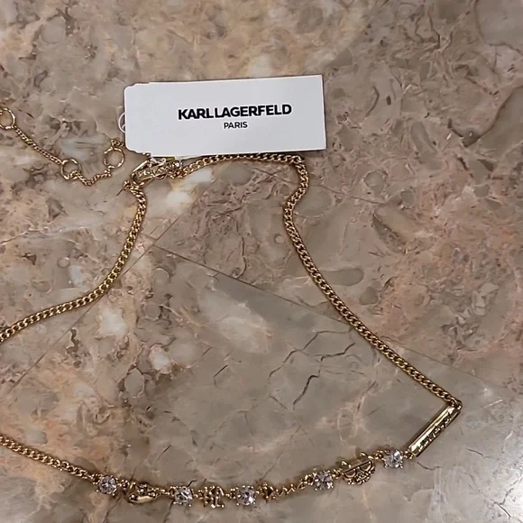 NEW KARL LAGERFELD NECKLACE - Picture 5 of 8